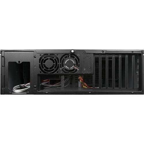 iStarUSA 3 RU Compact Stylish Rackmount Chassis with 7" Touch Screen LCD