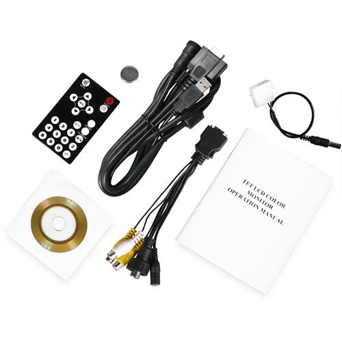 iStarUSA 3 RU Compact Stylish Rackmount Chassis with 7" Touch Screen LCD