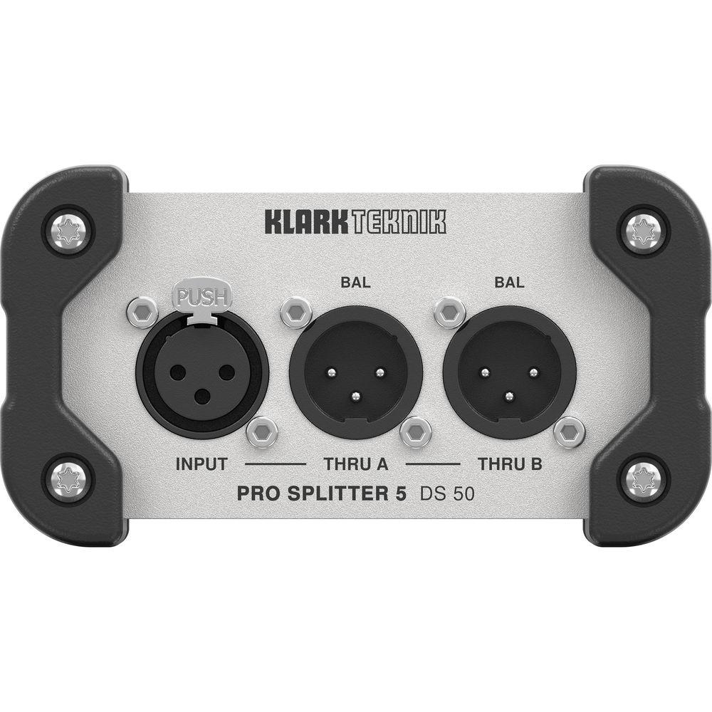 Klark Teknik DS 50 Pro Splitter 5 Passive 1-In 5-Out Signal Splitter