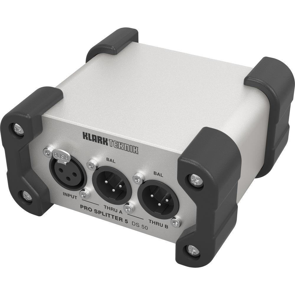 Klark Teknik DS 50 Pro Splitter 5 Passive 1-In 5-Out Signal Splitter