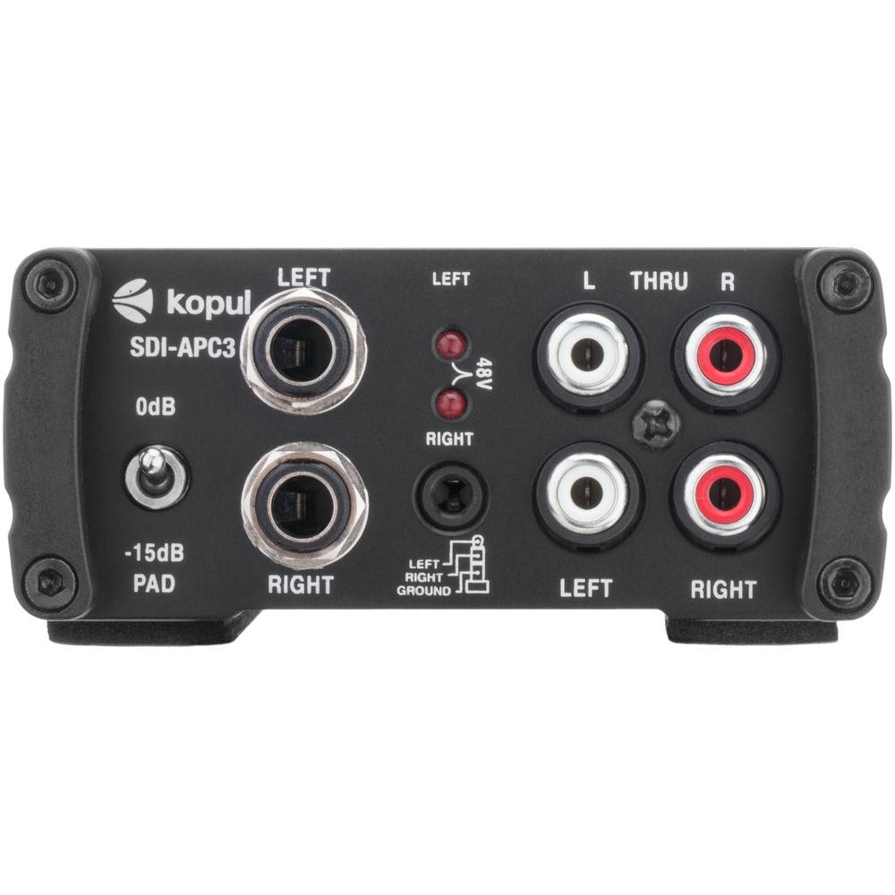 Kopul SDI-APC3 Stereo Multimedia Active Direct Box