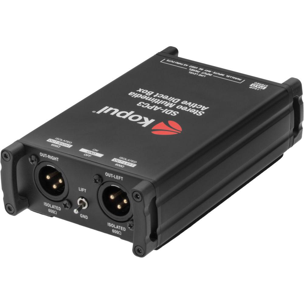 Kopul SDI-APC3 Stereo Multimedia Active Direct Box
