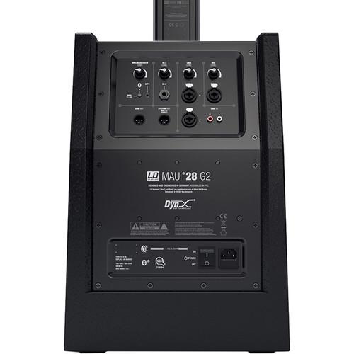 LD Systems MAUI 28 G2 Compact Column PA System with Mixer and Bluetooth, LD, Systems, MAUI, 28, G2, Compact, Column, PA, System, with, Mixer, Bluetooth