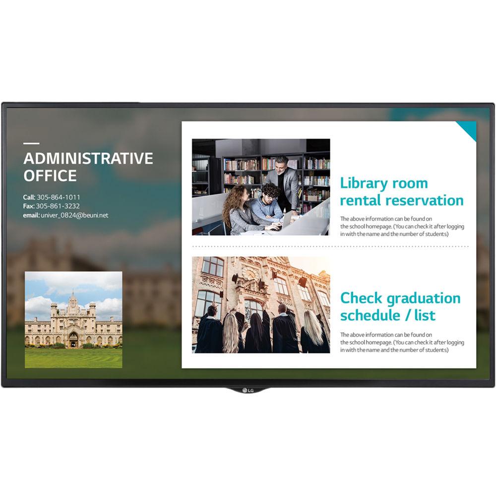 LG 32 Class Full HD with Built-In Speakers Commercial Display