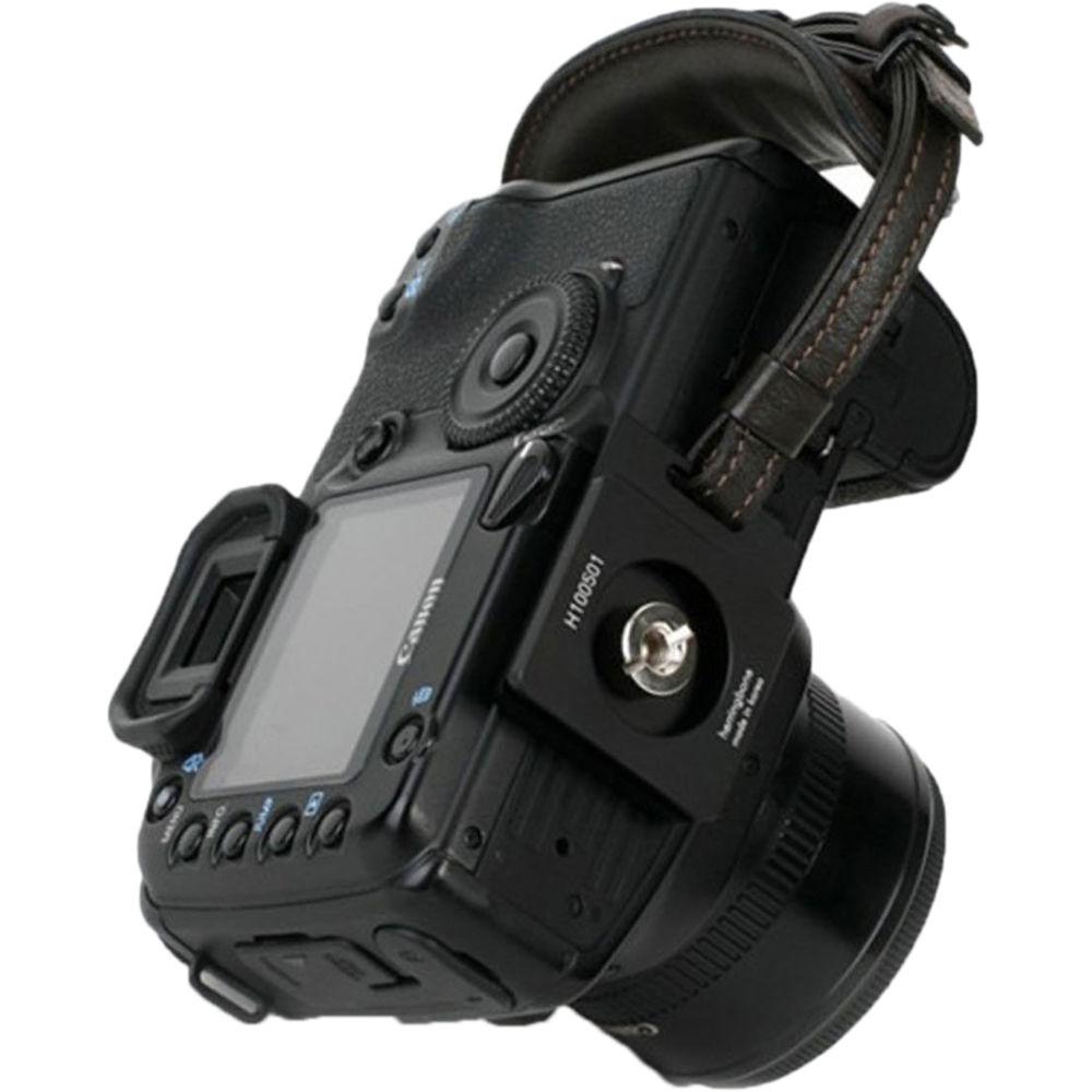 MegaGear Genuine Leather Wrist Strap with Comfort Padding