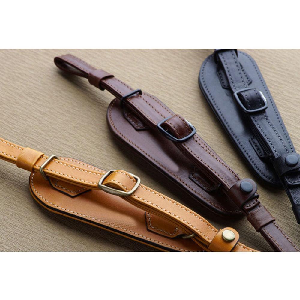 MegaGear Genuine Leather Wrist Strap with Comfort Padding