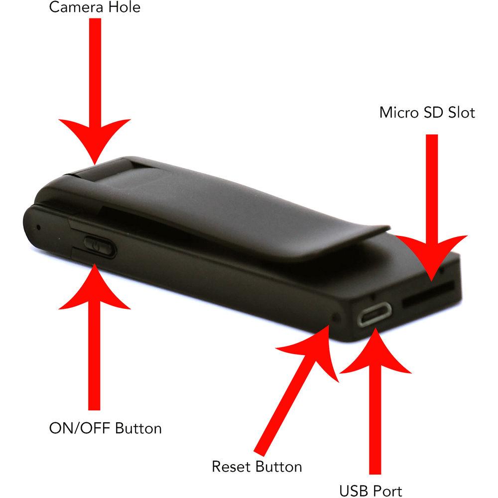 Mini Gadgets CamStick1080p 1080p Covert Stick Camera with Rotating Lens