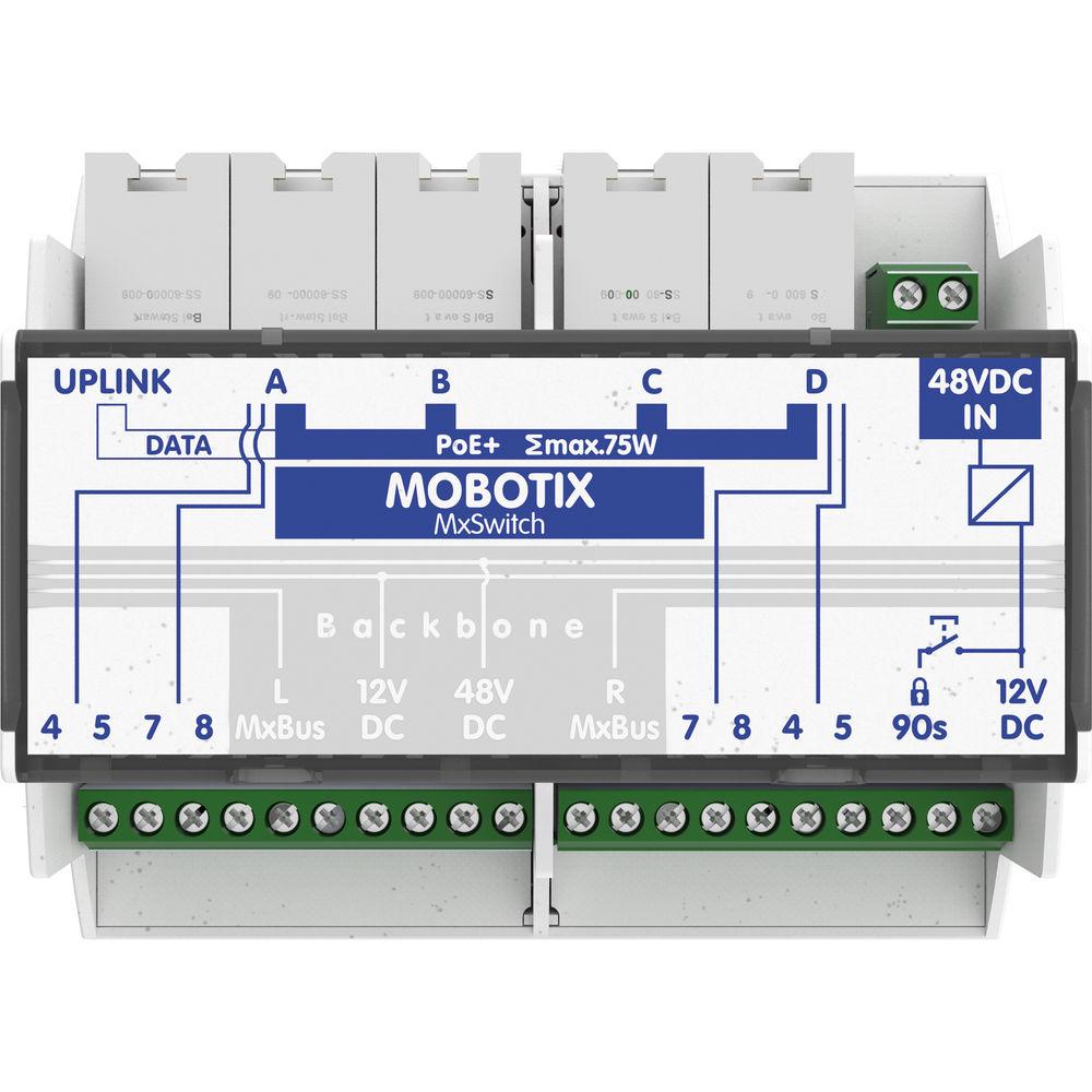 MOBOTIX MxSwitch DIN Rail Module