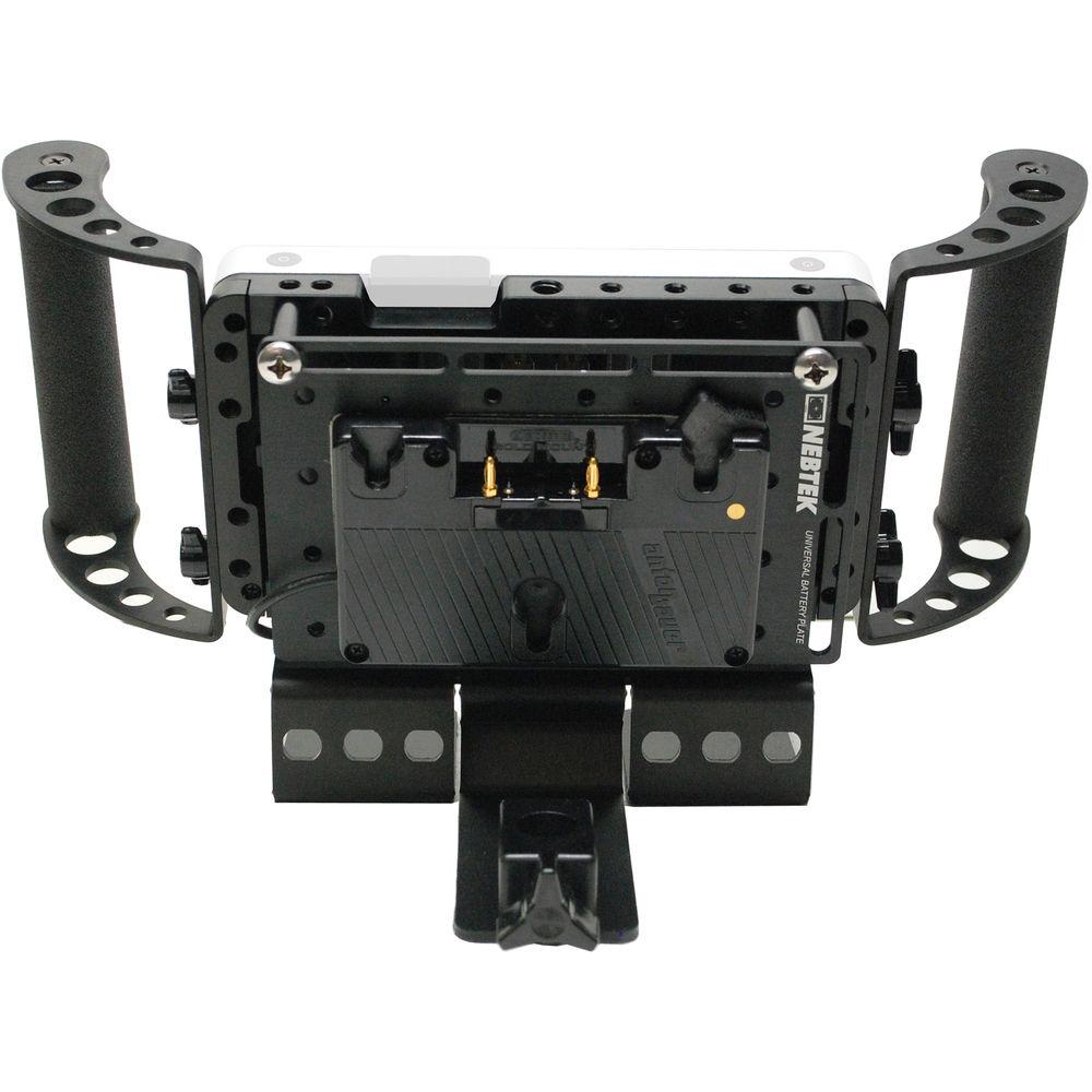 Nebtek Power Bracket with Battery Adapter for SmallHD 702 Monitor