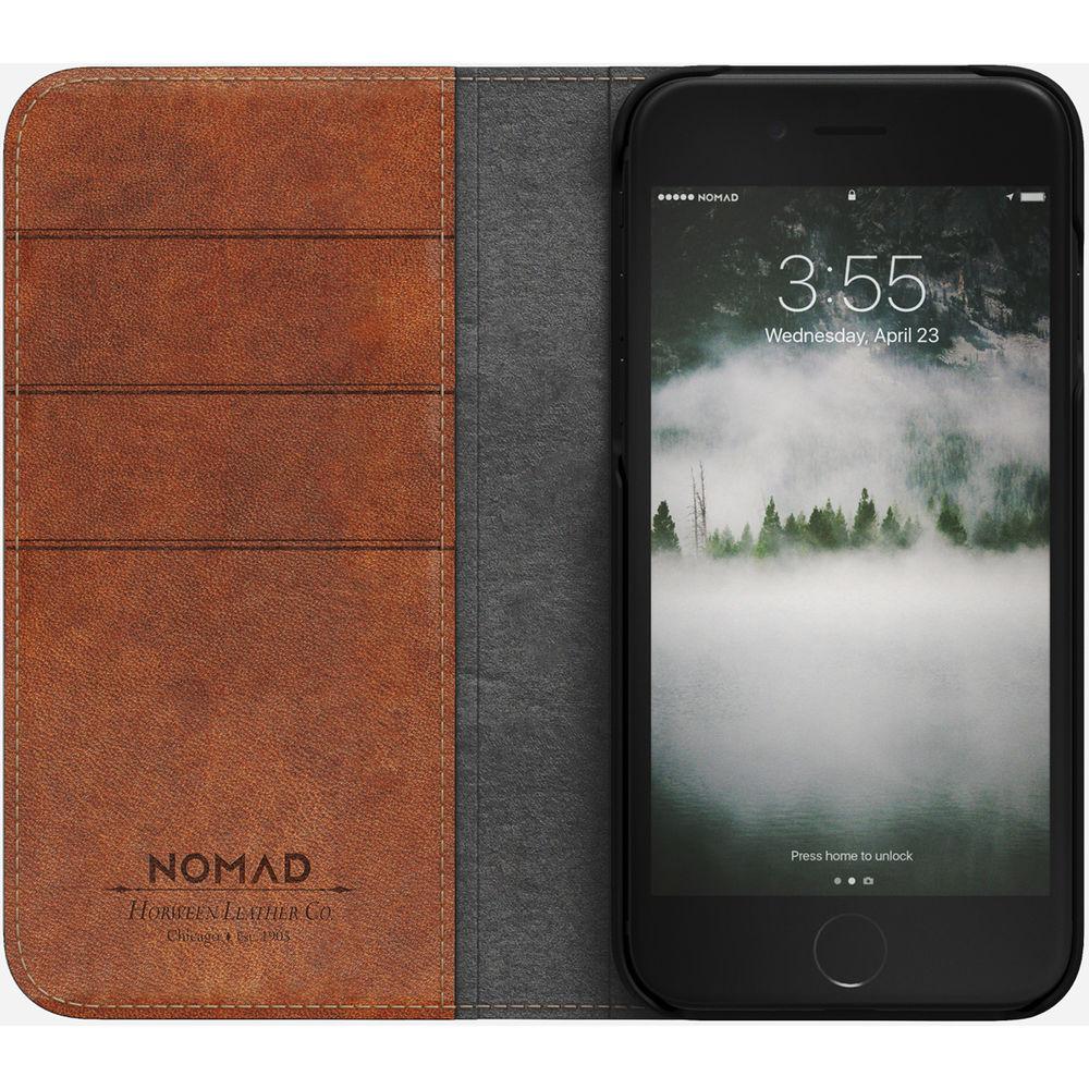 Nomad Leather Folio Case for iPhone 7 8