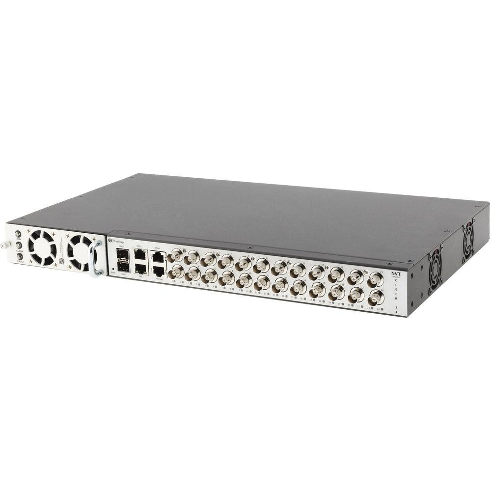 NVT CLEER 24-Port Managed Ethernet PoE over Coaxial Switch