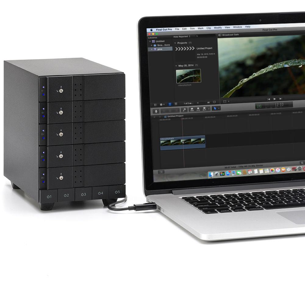Oyen Digital Mobius 50TB 5-Bay Thunderbolt 2 Array