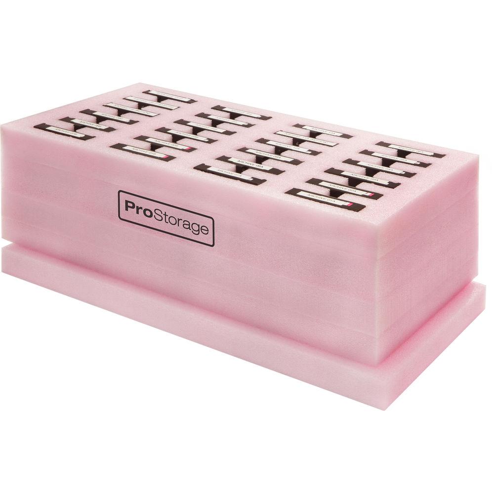 ProStorage 24 Hard Drive Storage Case for 3.5" HDDs, RAID Sleds, and LaCie Orange Rugged Drives