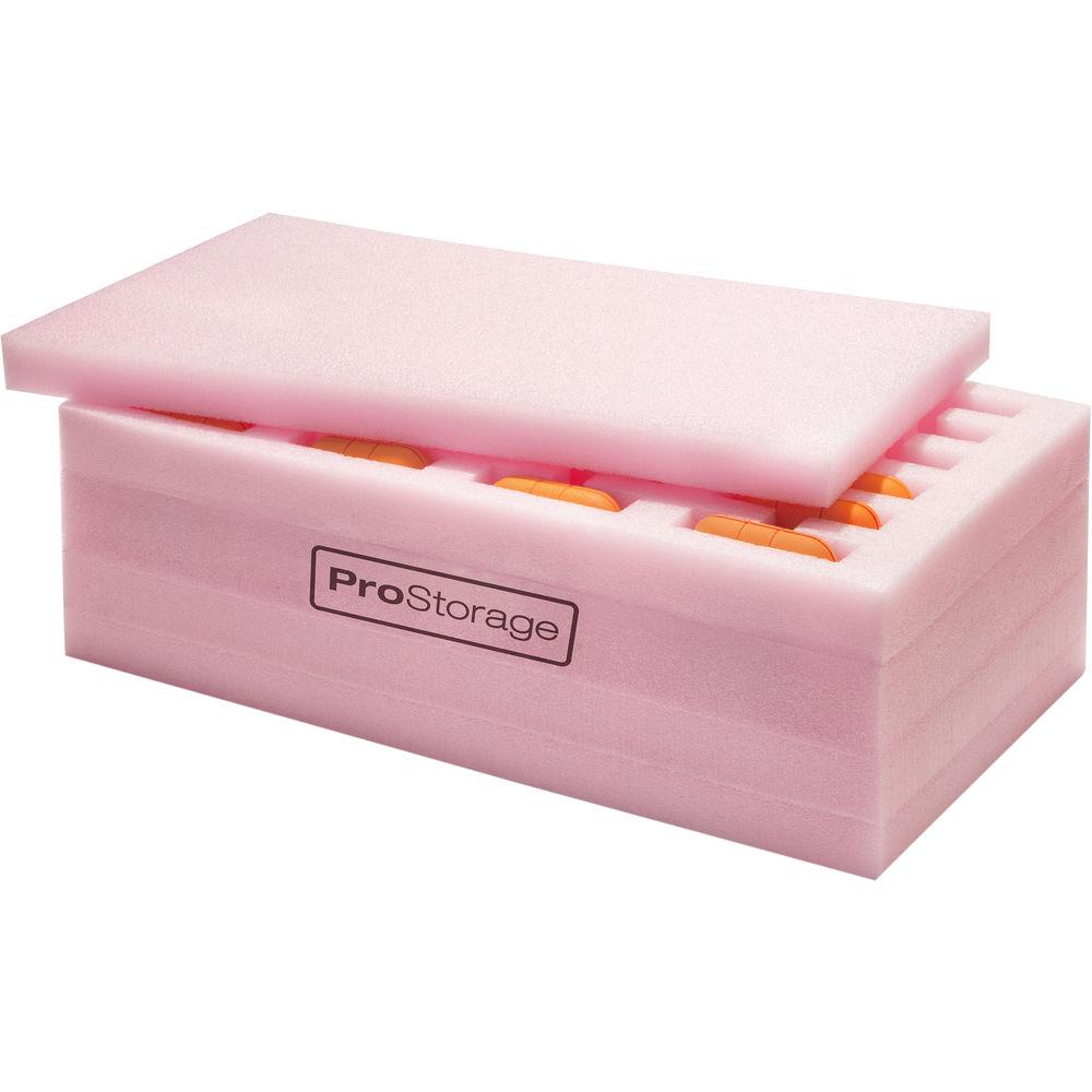 ProStorage 24 Hard Drive Storage Case for 3.5" HDDs, RAID Sleds, and LaCie Orange Rugged Drives