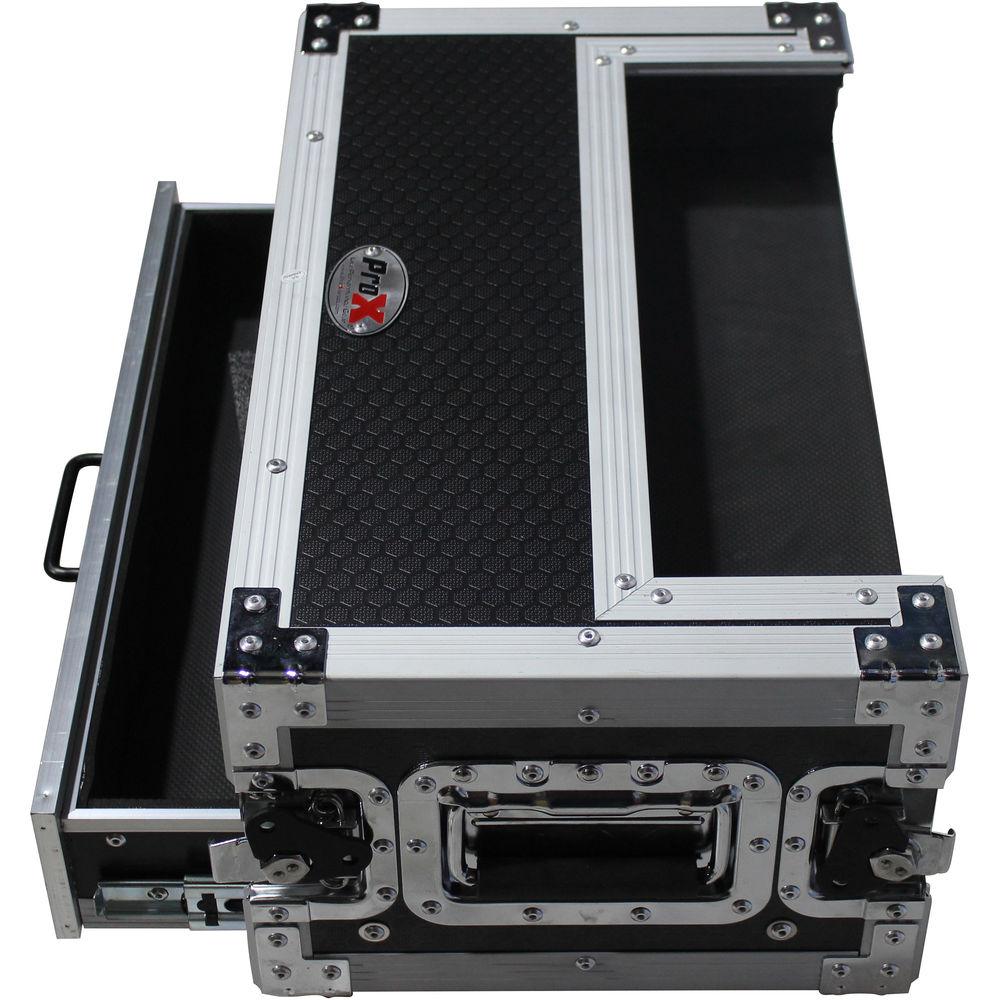 ProX X-2WM2DR Wireless Mic-System Case with 2U Rack Drawer