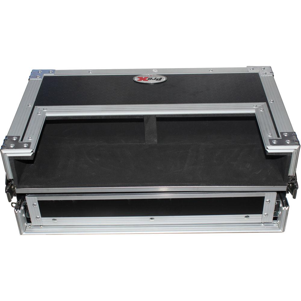 ProX X-2WM2DR Wireless Mic-System Case with 2U Rack Drawer