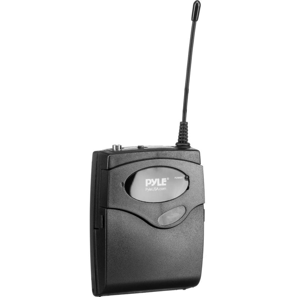 Pyle Pro PUSBMIC43 UHF Wireless USB Beltpack Microphone System