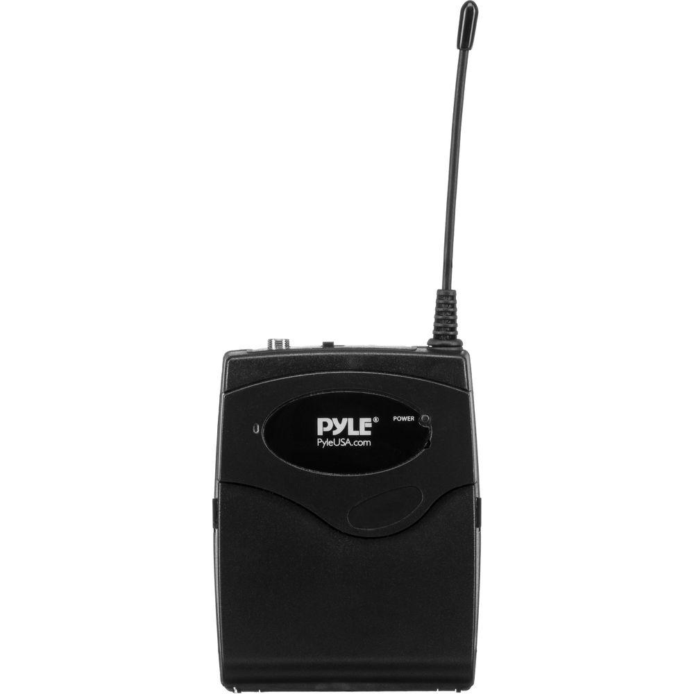 Pyle Pro PUSBMIC43 UHF Wireless USB Beltpack Microphone System