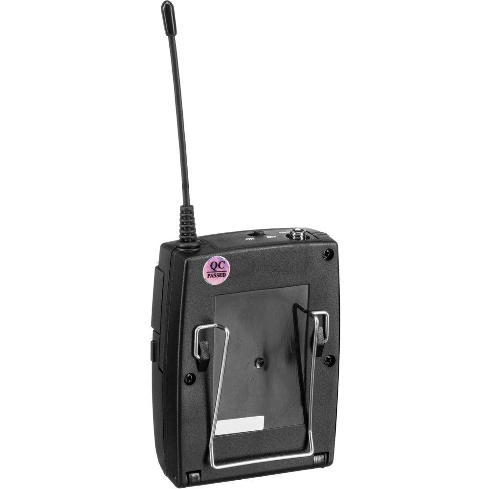 Pyle Pro PUSBMIC43 UHF Wireless USB Beltpack Microphone System