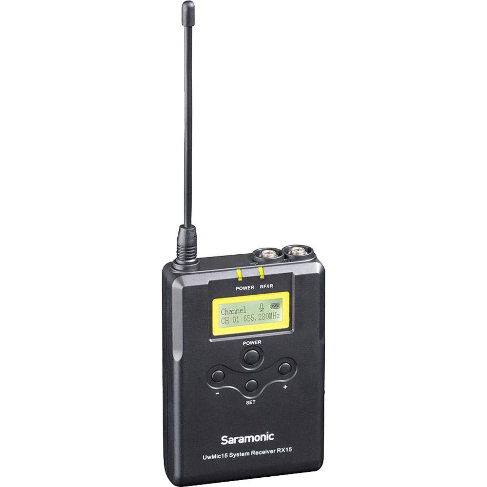 Saramonic UwMic15A Camera-Mount Wireless Handheld Microphone System