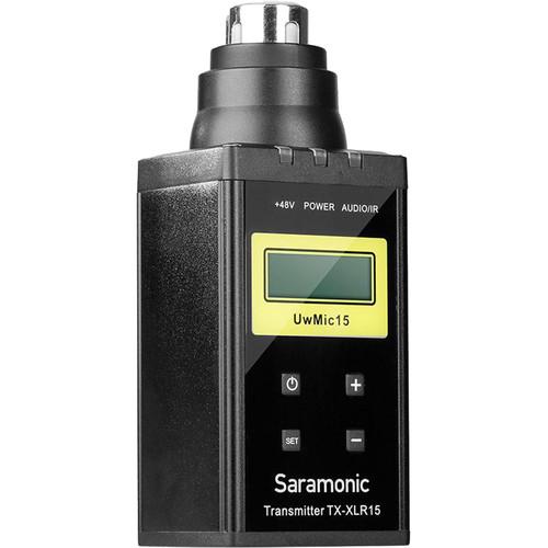 Saramonic UwMic15B Camera-Mount Wireless System with Plug-On Transmitter