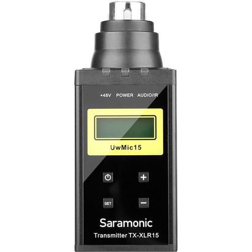 Saramonic UwMic15B Camera-Mount Wireless System with Plug-On Transmitter