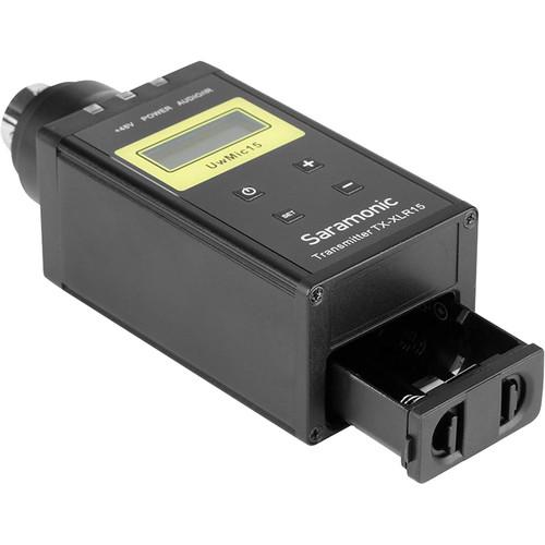 Saramonic UwMic15B Camera-Mount Wireless System with Plug-On Transmitter