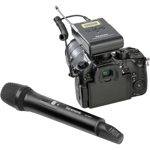 Saramonic Wireless UHF Handheld Microphone with Integrated Transmitter for UWMic15 Wireless System