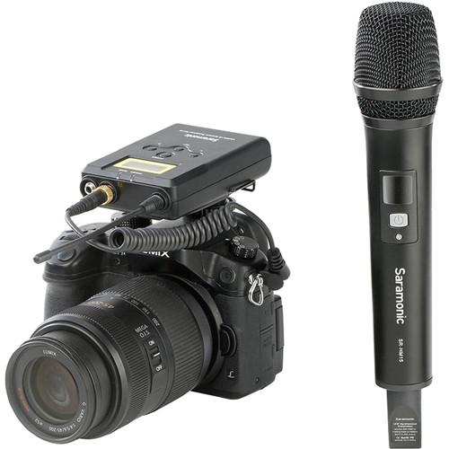 Saramonic Wireless UHF Handheld Microphone with Integrated Transmitter for UWMic15 Wireless System