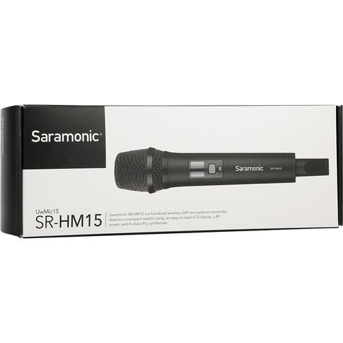 Saramonic Wireless UHF Handheld Microphone with Integrated Transmitter for UWMic15 Wireless System