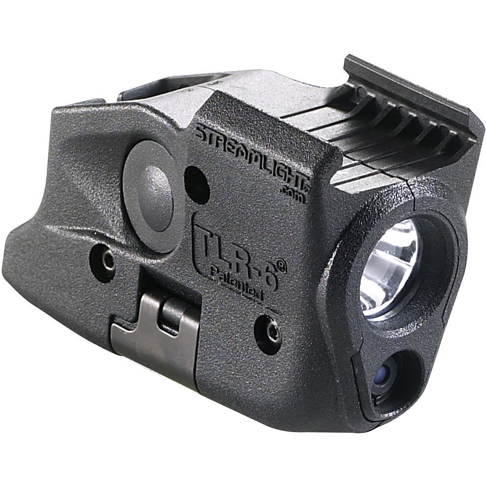 Streamlight TLR-6 Glock Rail-Mounted Tactical Light with Red Aiming Laser