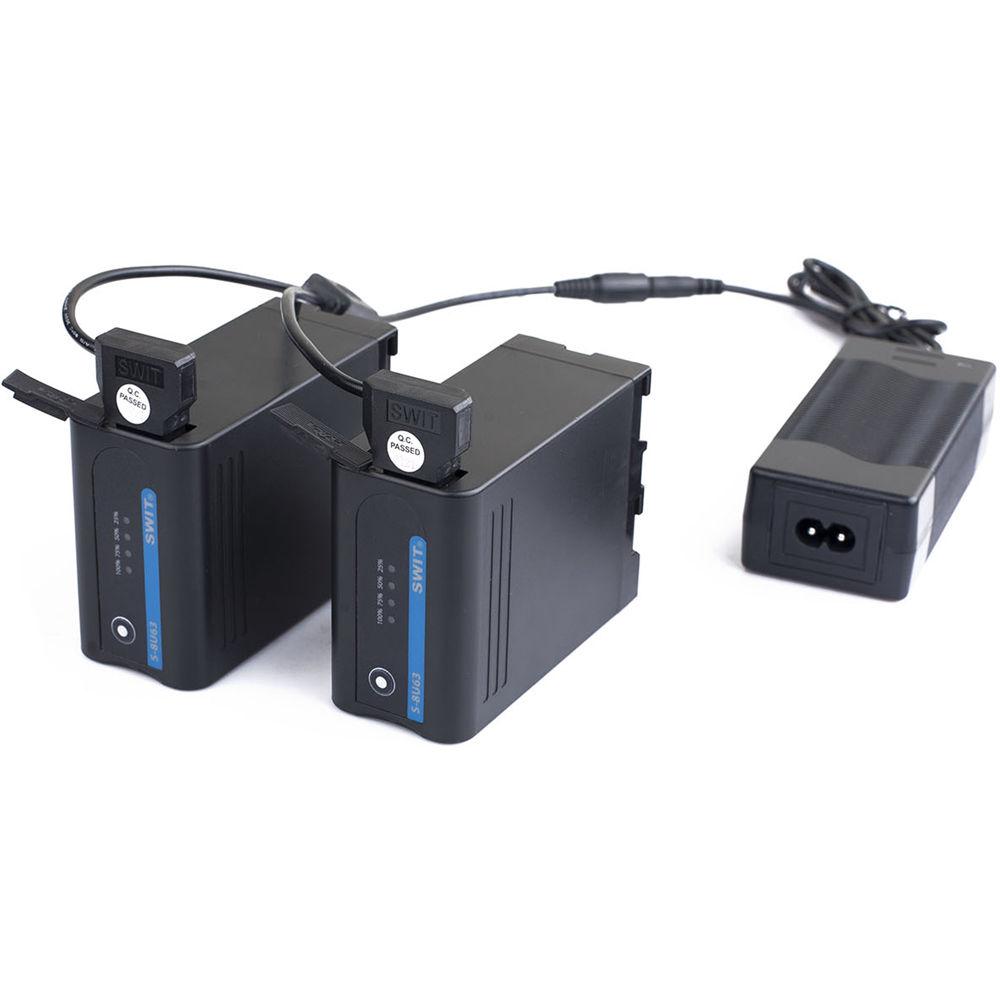 SWIT Portable Dual D-Tap Heads Fast Charger