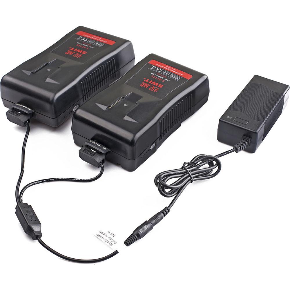 SWIT Portable Dual D-Tap Heads Fast Charger