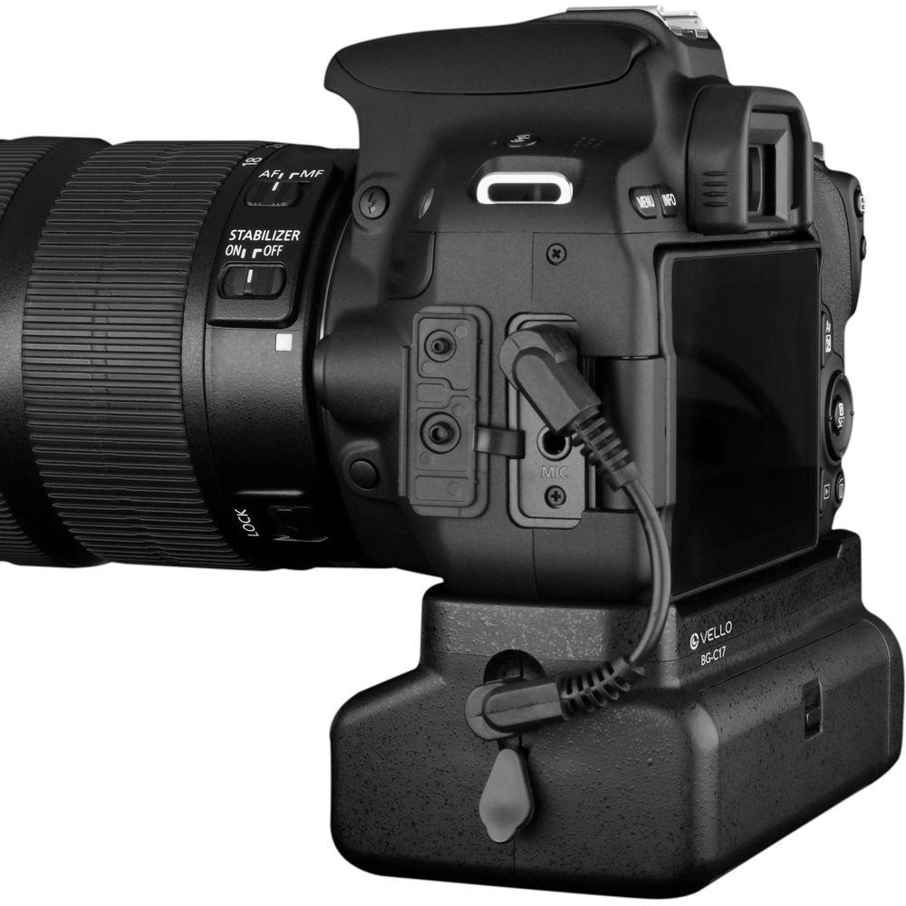 Vello BG-C17 Battery Grip for Canon EOS Rebel SL2