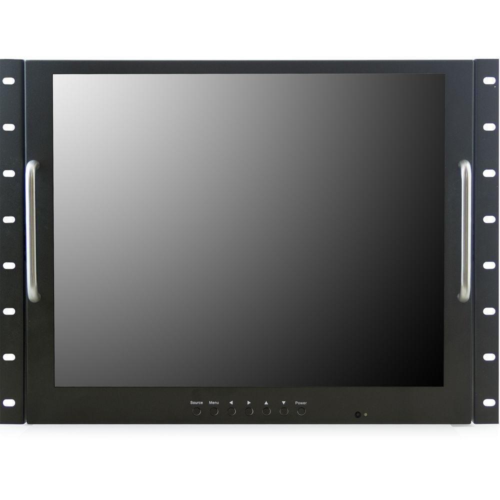ViewZ 19 LED Display Rack Mount CCTV Monitor