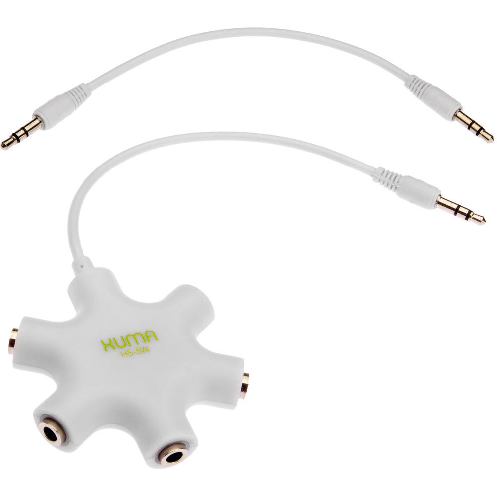 Xuma 5-Way Headphone Splitter