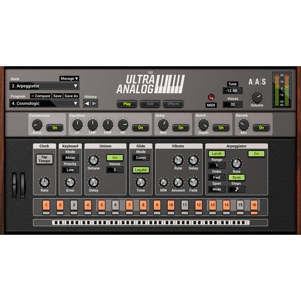 Applied Acoustics Systems Ultra Analog VA-2 Packs Virtual Synthesizer Plug-In and Sound Banks Bundle