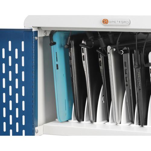 Bretford Core MS Store & Charge Cart with Rollers for 36 Chromebook Devices