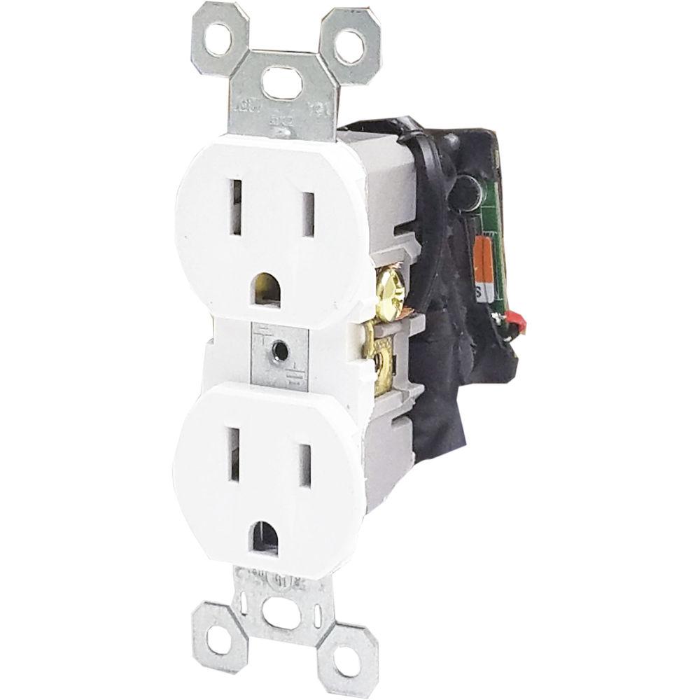 Bush Baby Functional Wall Outlet with Covert 1080p Wi-Fi Camera