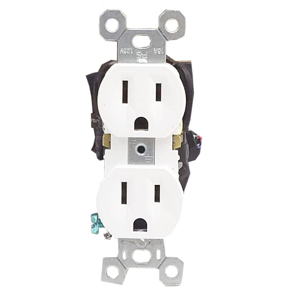 Bush Baby Functional Wall Outlet with Covert 1080p Wi-Fi Camera