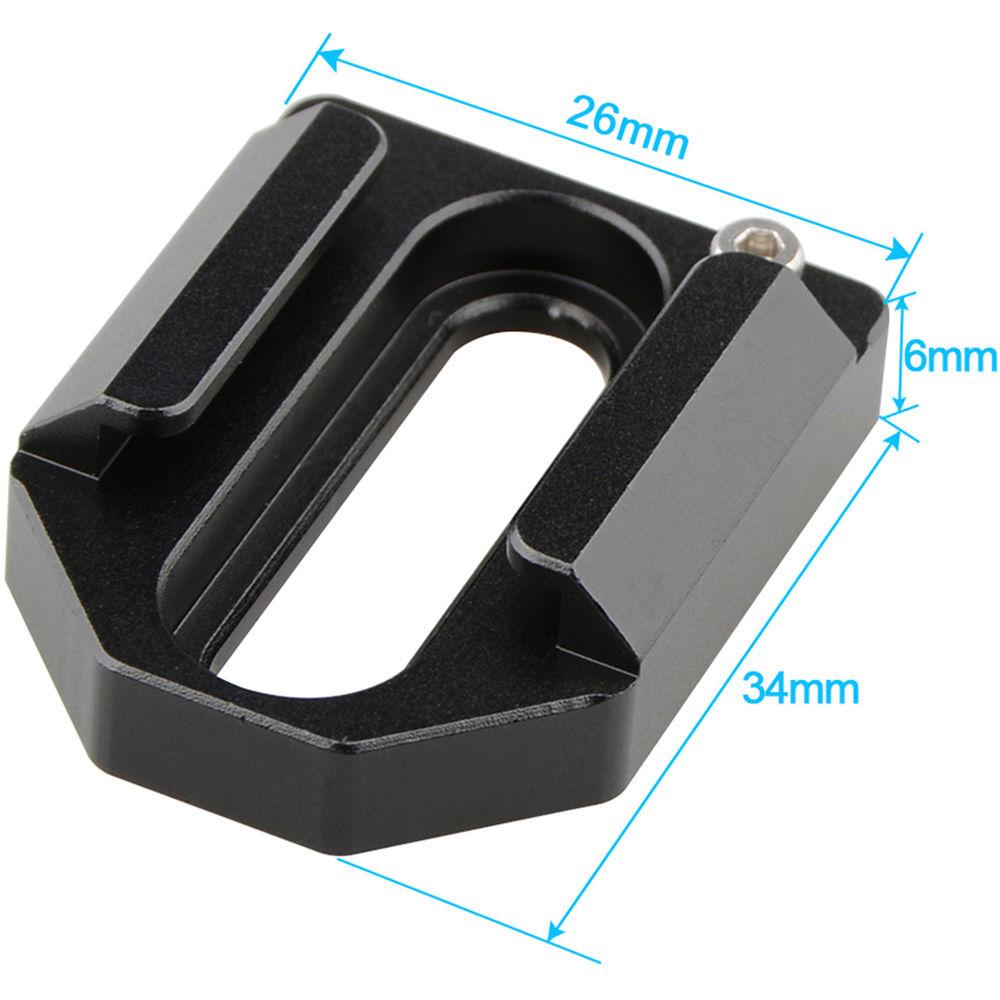 CAMVATE C1620 Dual 1 4"-20 Mount to Shoe Adapter