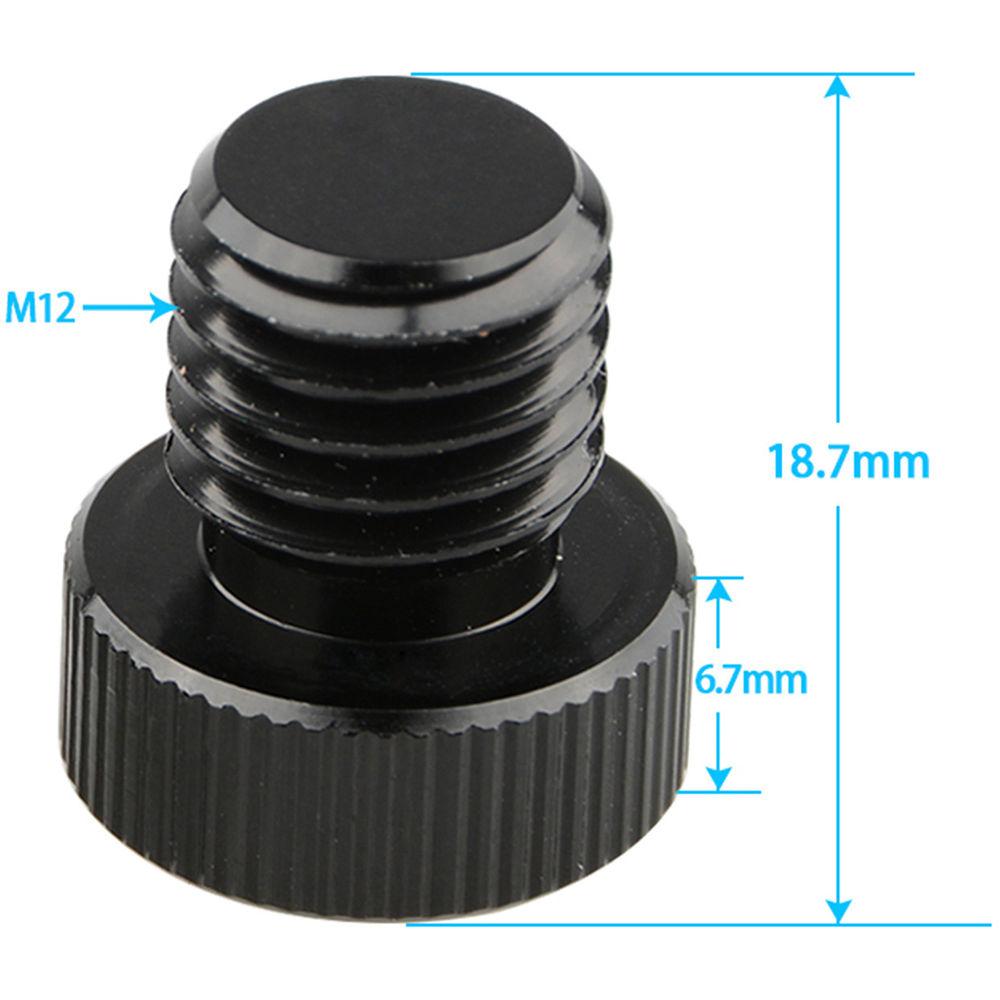 CAMVATE M12 Thread Rod Plug for 15mm Rail Support System
