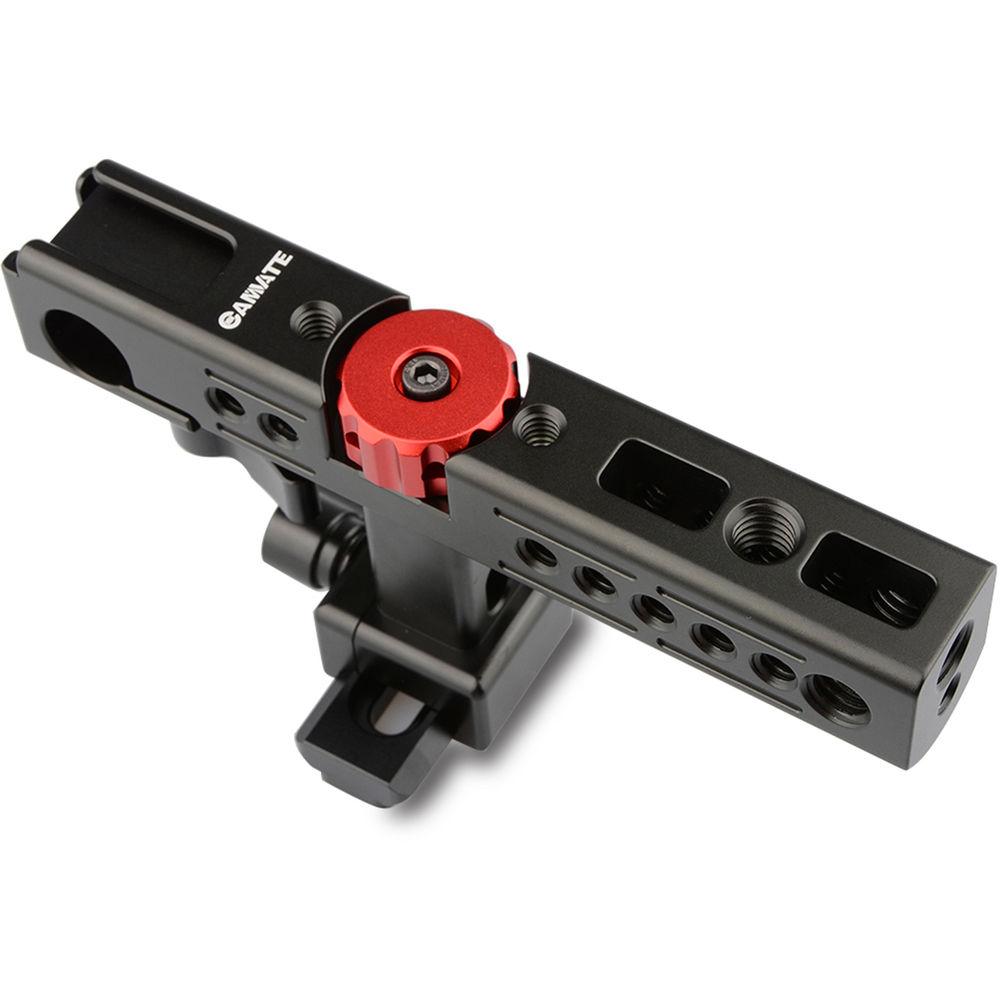 CAMVATE Nato Top Handle Kit with 15mm Rod Clamp & Shoe Mounts for Camera Cage