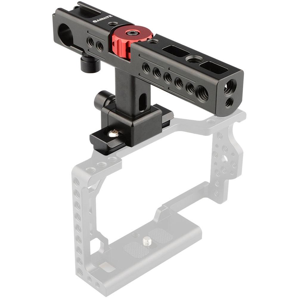 CAMVATE Nato Top Handle Kit with 15mm Rod Clamp & Shoe Mounts for Camera Cage