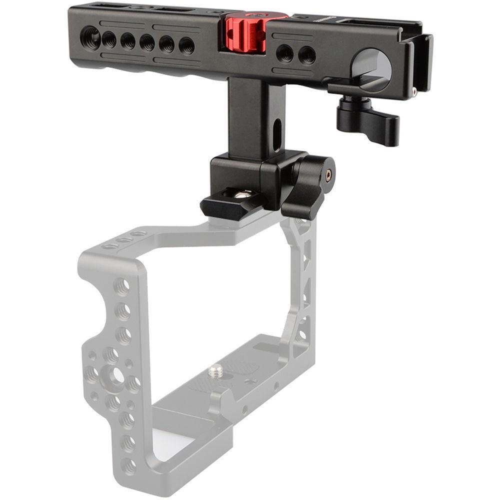 CAMVATE Nato Top Handle Kit with 15mm Rod Clamp & Shoe Mounts for Camera Cage