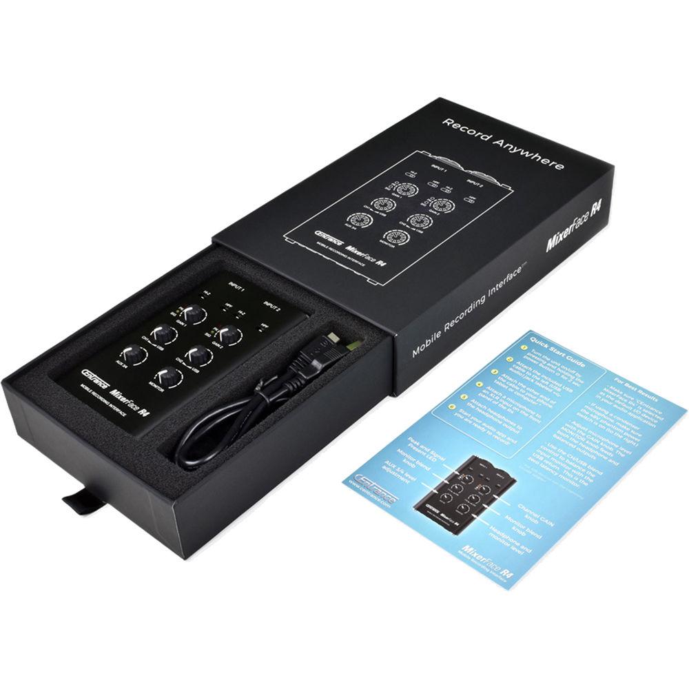 CEntrance Inc. MixerFace R4 Mobile Recording Interface