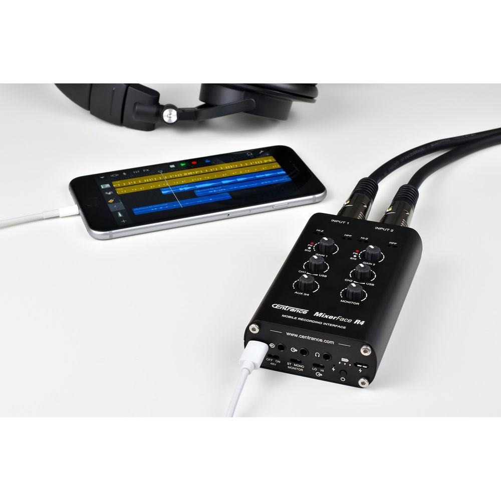 CEntrance Inc. MixerFace R4 Mobile Recording Interface
