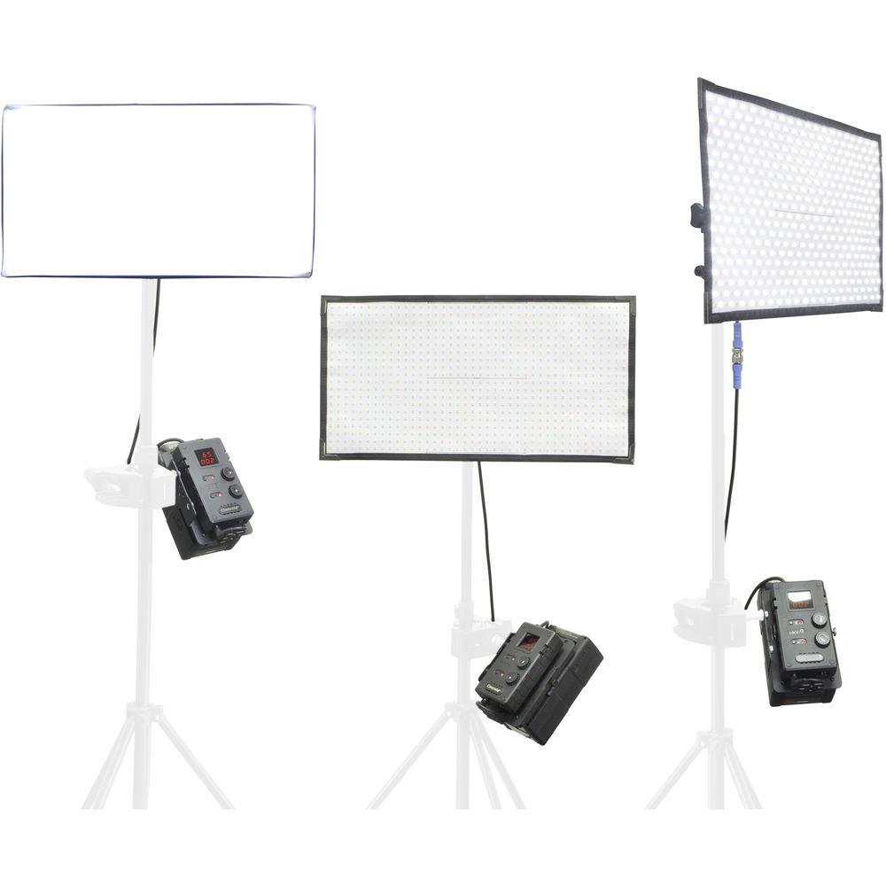 Cineroid FL800-3S Flexible Bi-Color LED 3-Light Kit