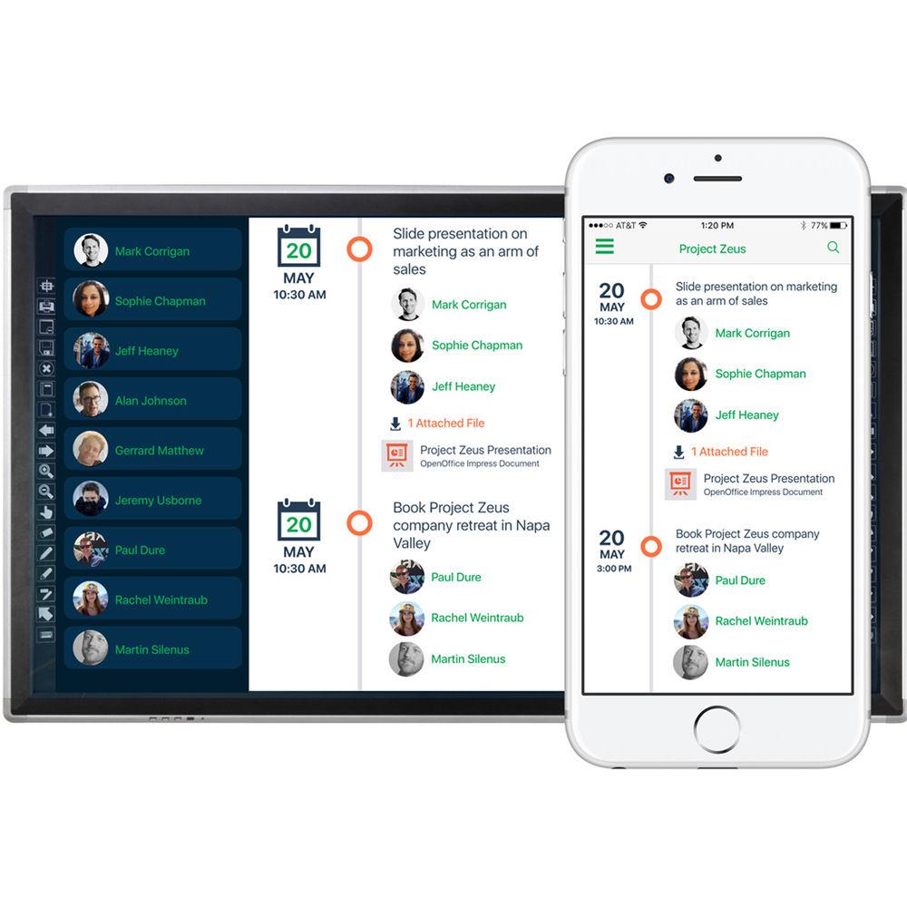 Draco Broadcast Infrared Series 55" Interactive Touchscreen Display