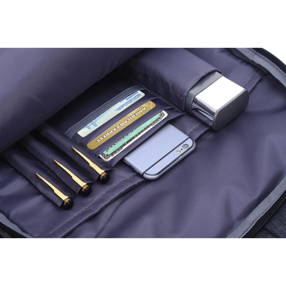 ECO STYLE Tech Lite Backpack for 15.6" Laptop with iPad Tablet Pocket